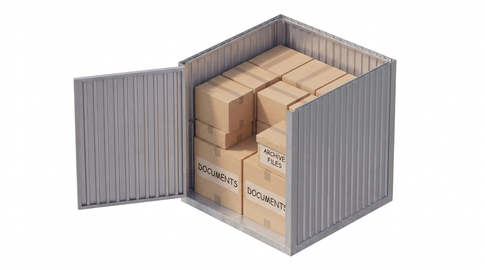 Storage Box storage unit render